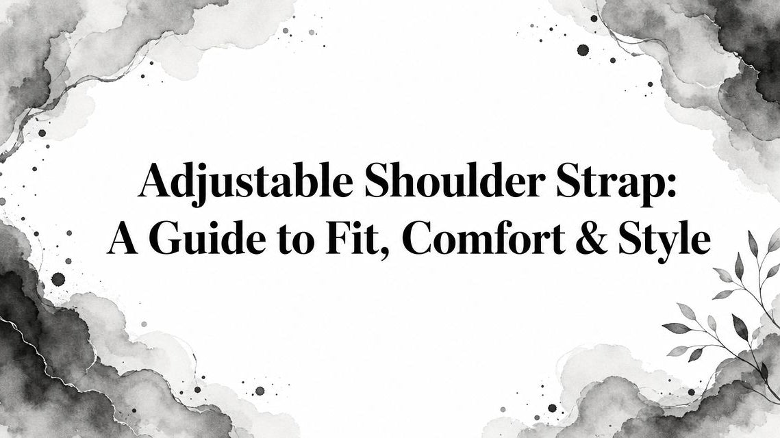 Adjustable Shoulder Strap: A Guide to Fit, Comfort & Style