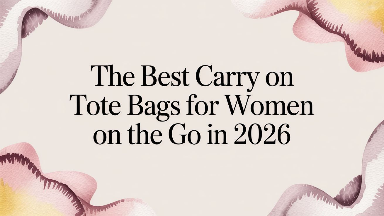 The Best Carry on Tote Bags for Women on the Go in 2026