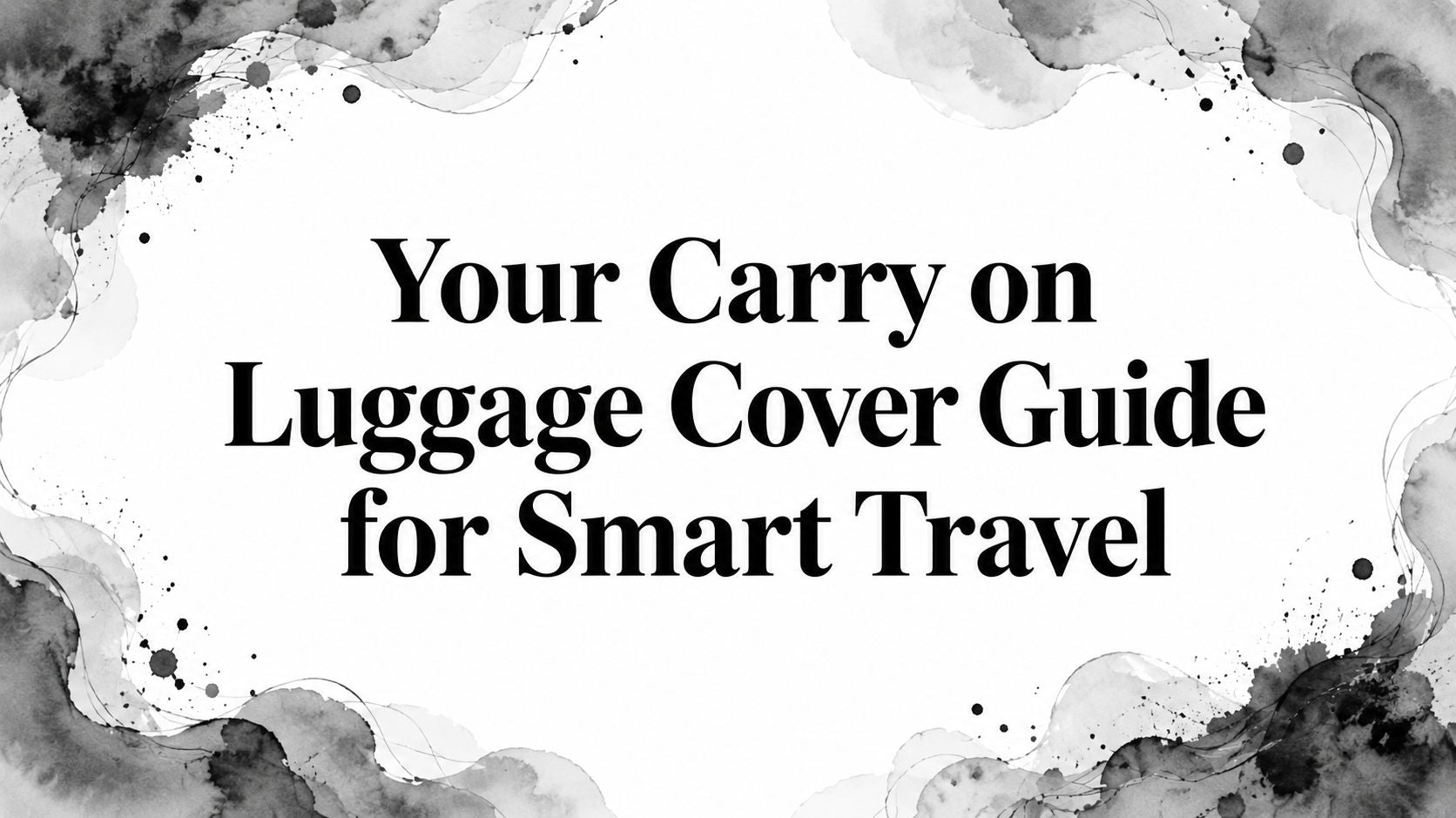 Your Carry on Luggage Cover Guide for Smart Travel