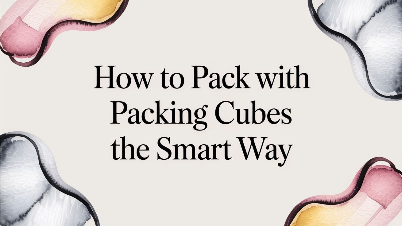 How to Pack with Packing Cubes the Smart Way