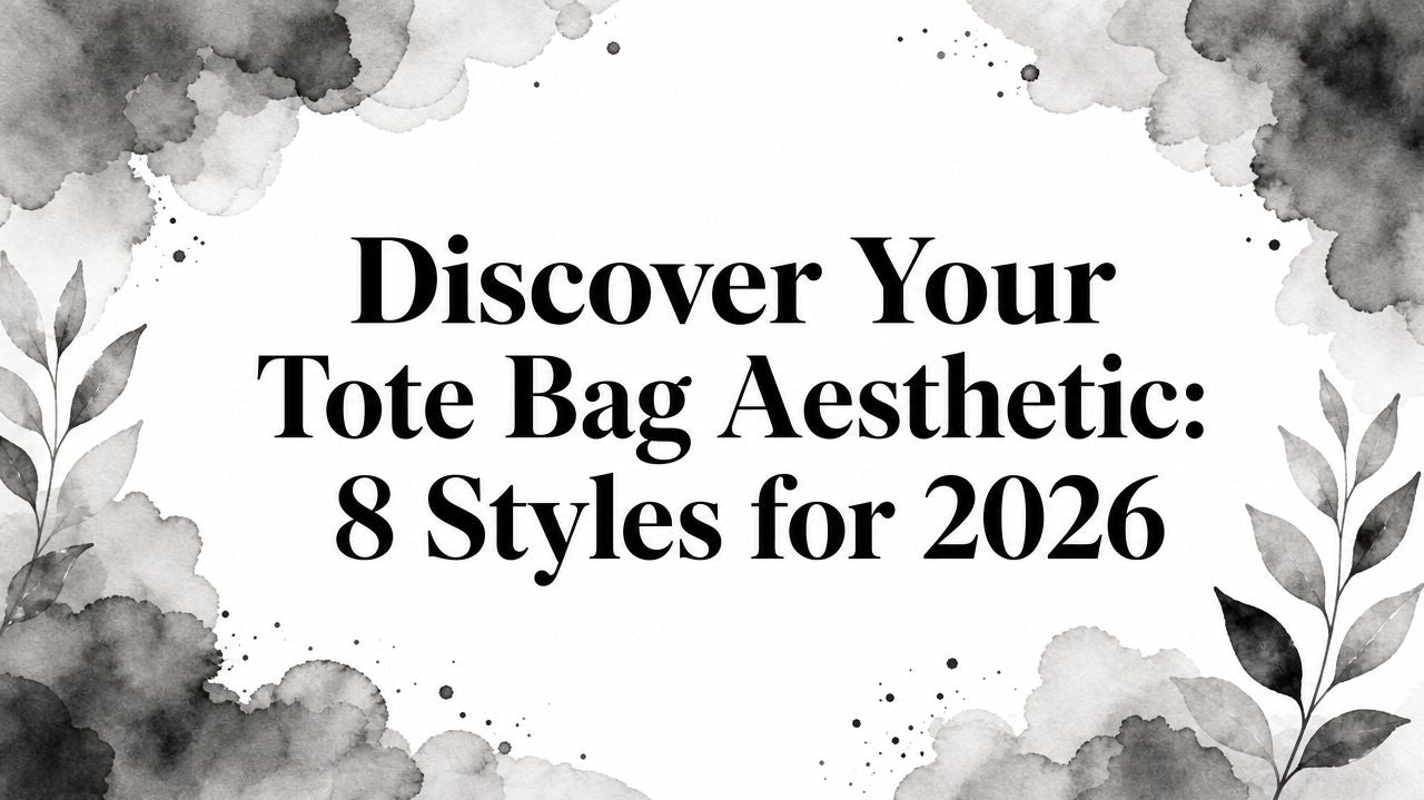 Discover Your Tote Bag Aesthetic: 8 Styles for 2026