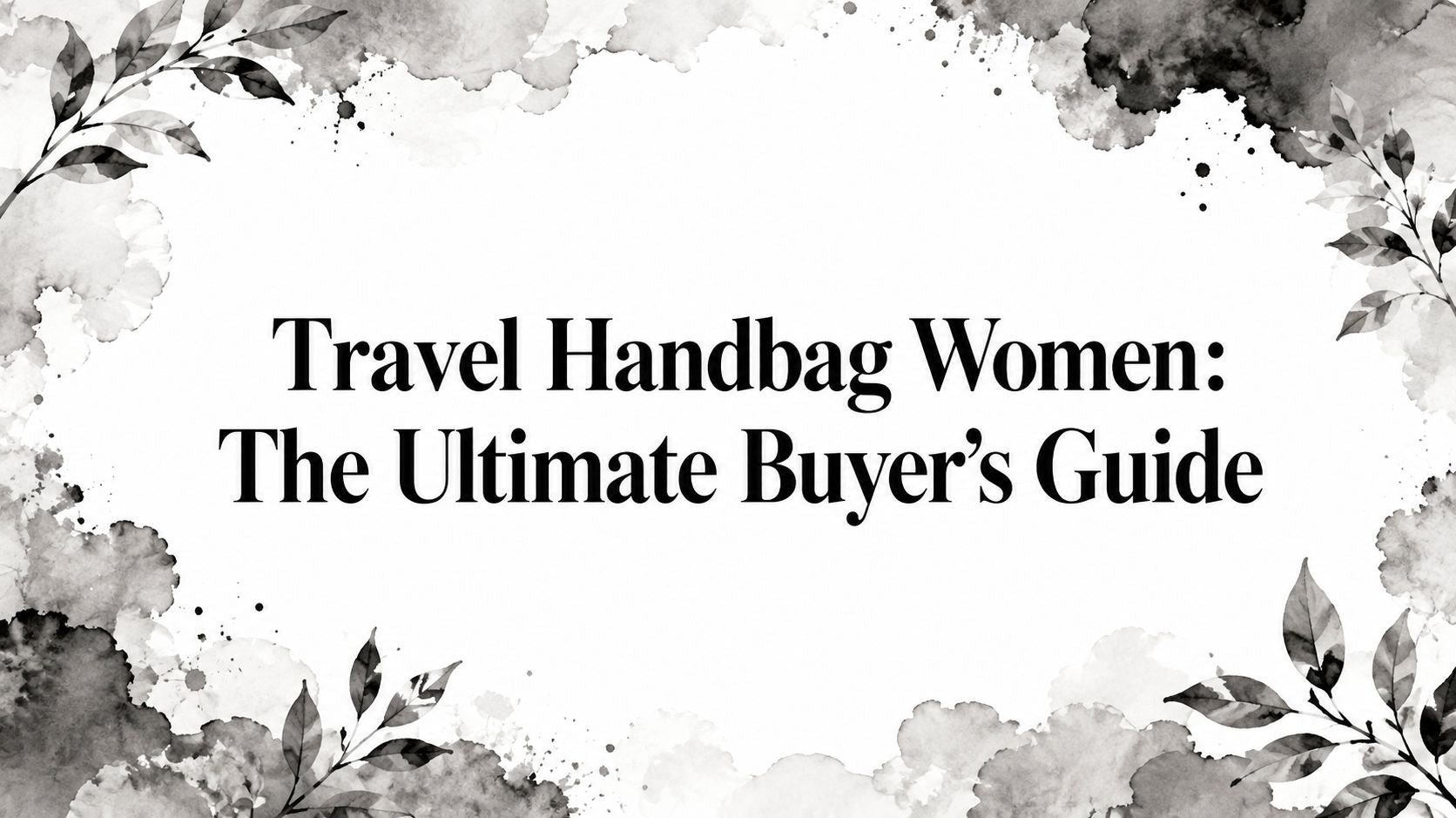 Travel Handbag Women: The Ultimate Buyer's Guide