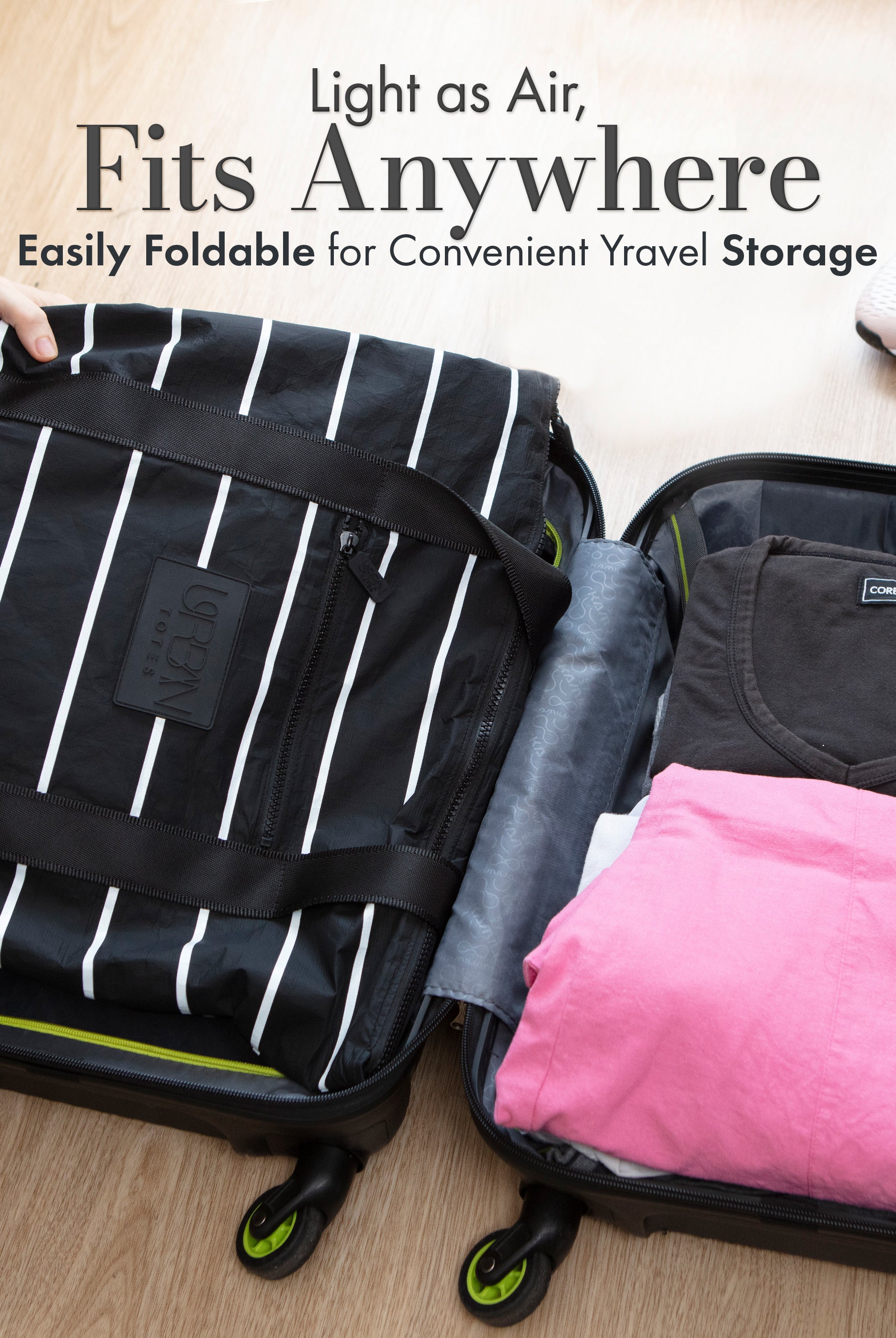 Inflight Travel Tote and Packing Cube