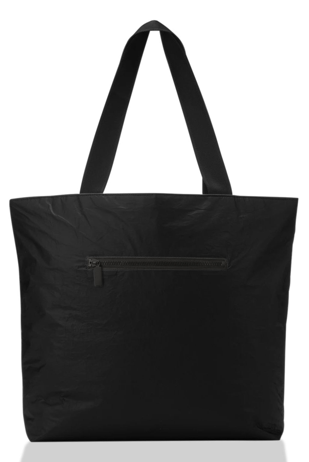 Backside of Tote Bag with Large Zipper Pocket for Iphone
