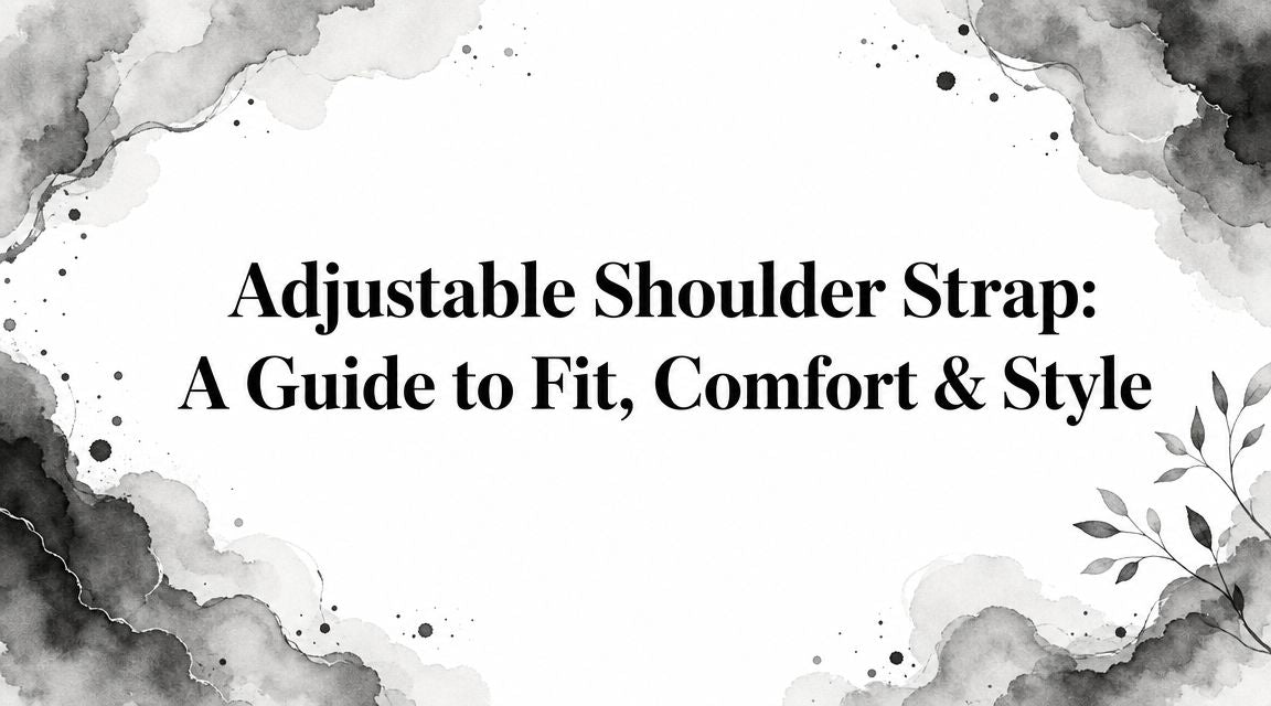 Adjustable Shoulder Strap: A Guide to Fit, Comfort & Style