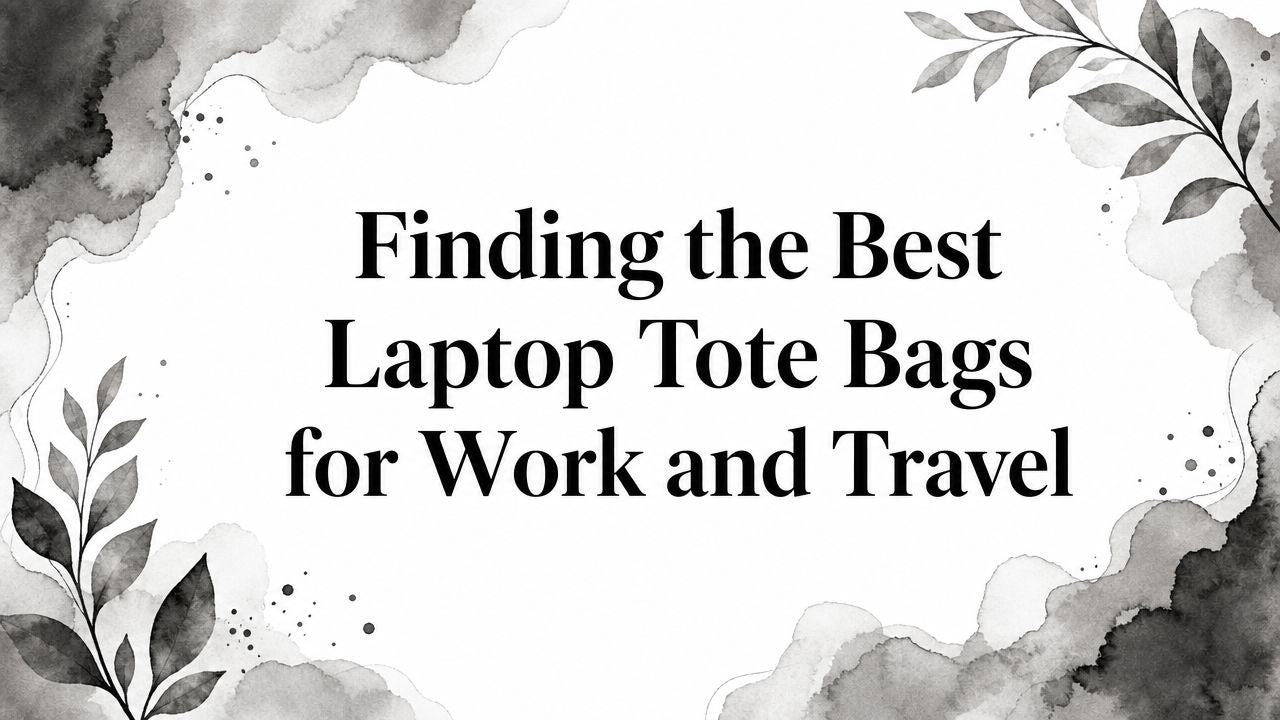 Finding the Best Laptop Tote Bags for Work and Travel