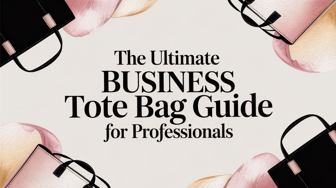 The Ultimate Business Tote Bag Guide for Professionals