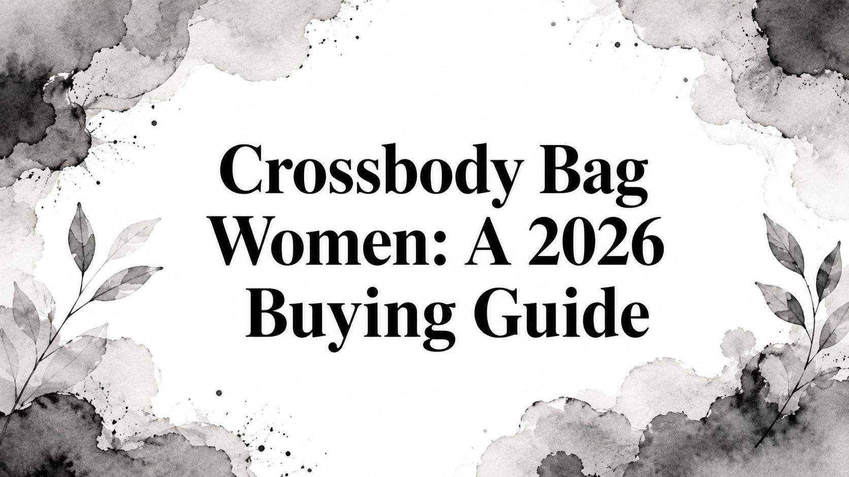 Crossbody Bag Women: A 2026 Buying Guide