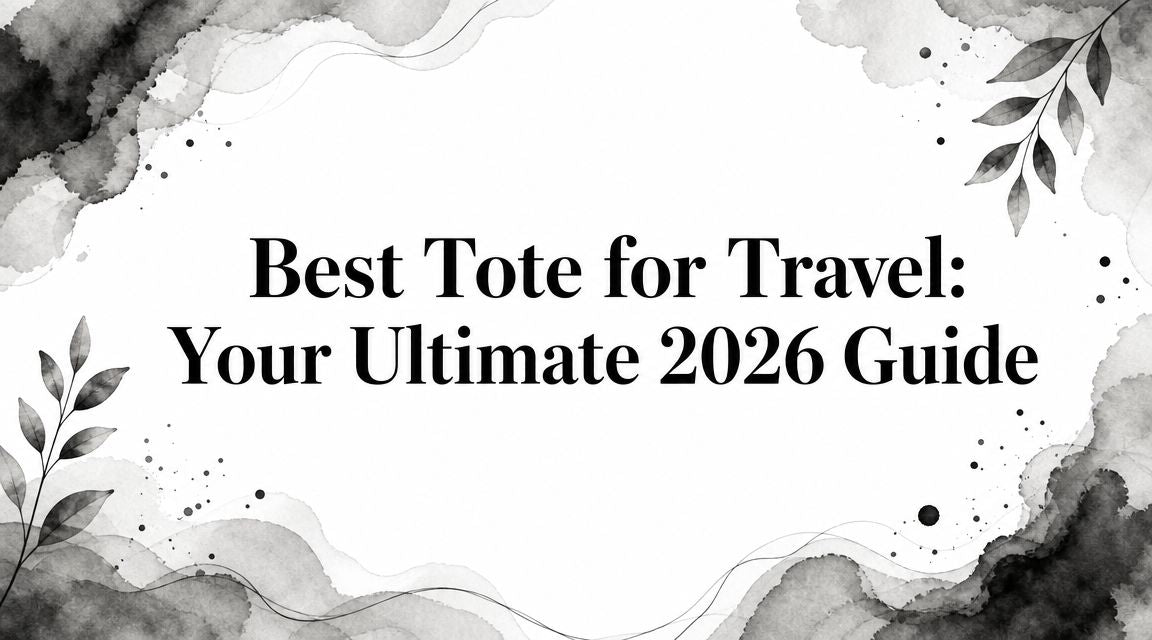 Best Tote for Travel: Your Ultimate 2026 Guide
