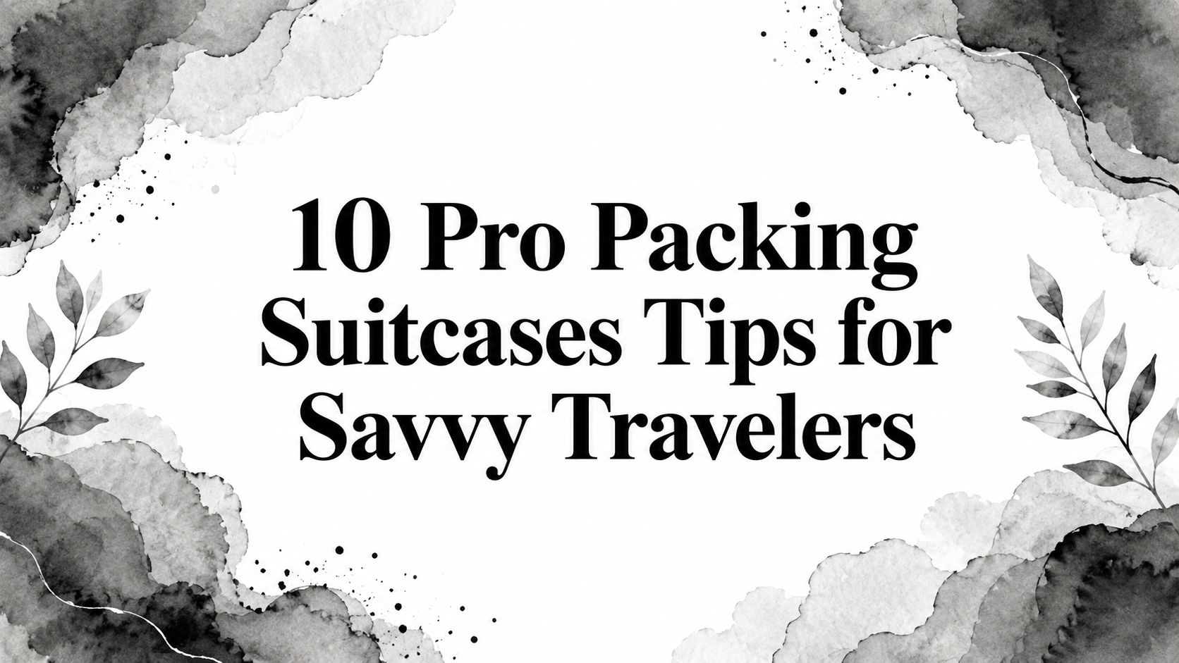 10 Pro Packing Suitcases Tips for Savvy Travelers