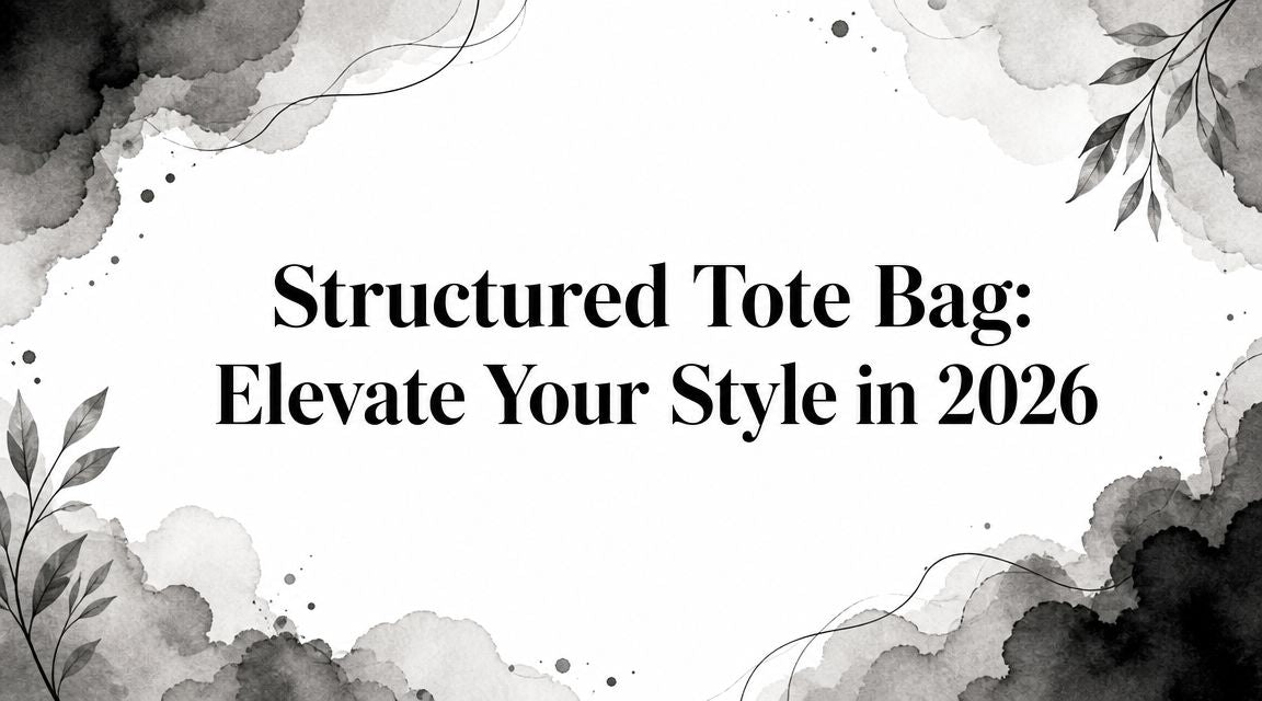 Structured Tote Bag: Elevate Your Style in 2026