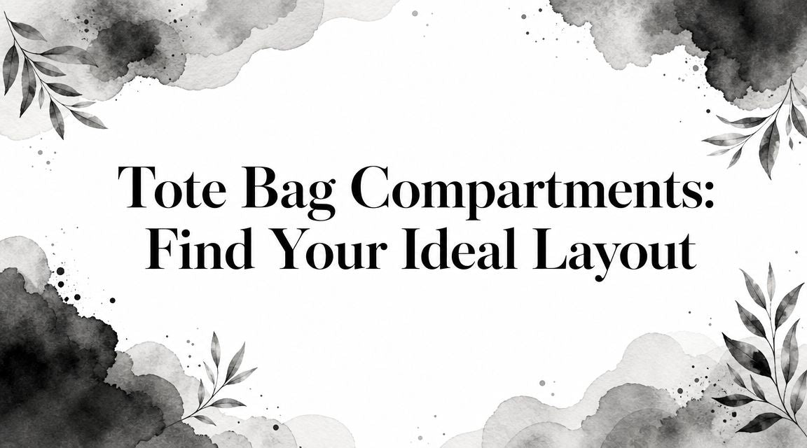 Tote Bag Compartments: Find Your Ideal Layout