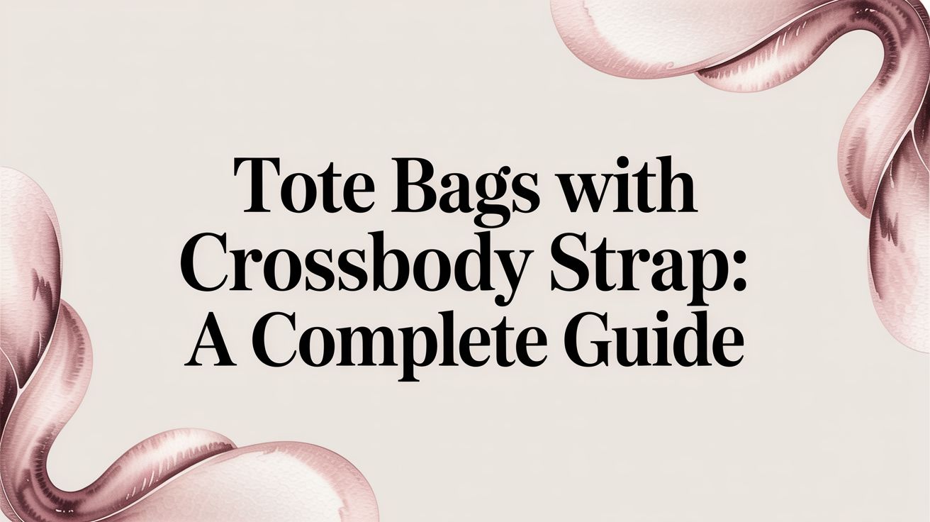 Tote Bags with Crossbody Strap: A Complete Guide