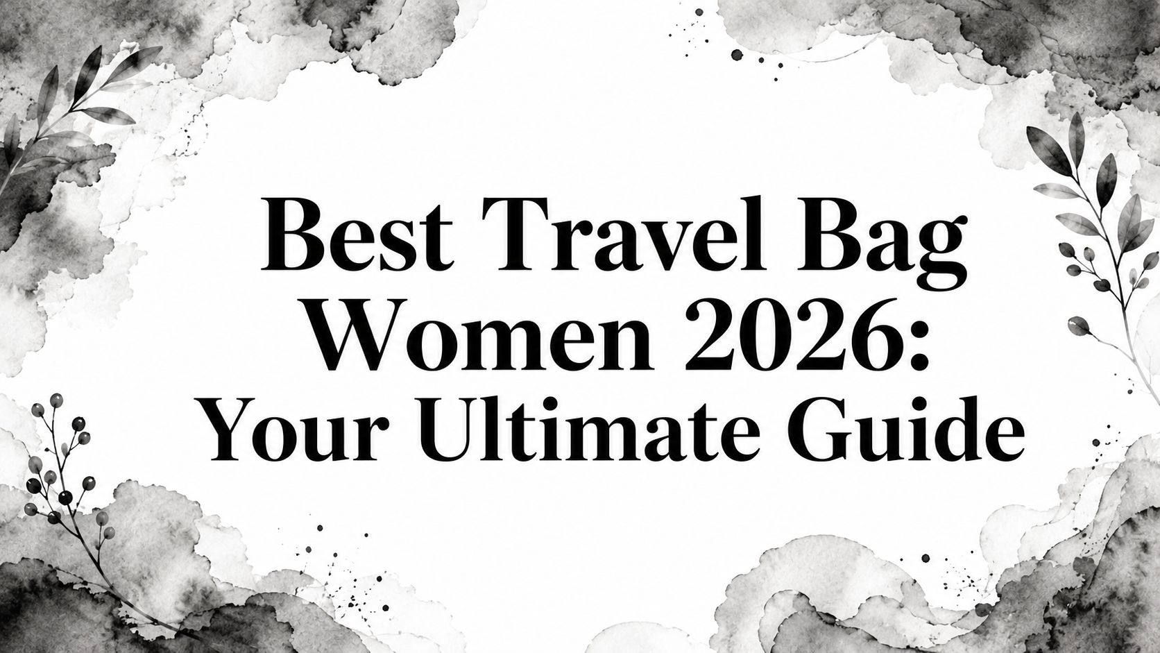 Best Travel Bag Women 2026: Your Ultimate Guide