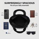 Quality Dupont Tyvek Tote Bag - Rubber Zipper Pull for all your daily essentials