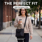 Perfectly proportioned compact crossbody mini purse