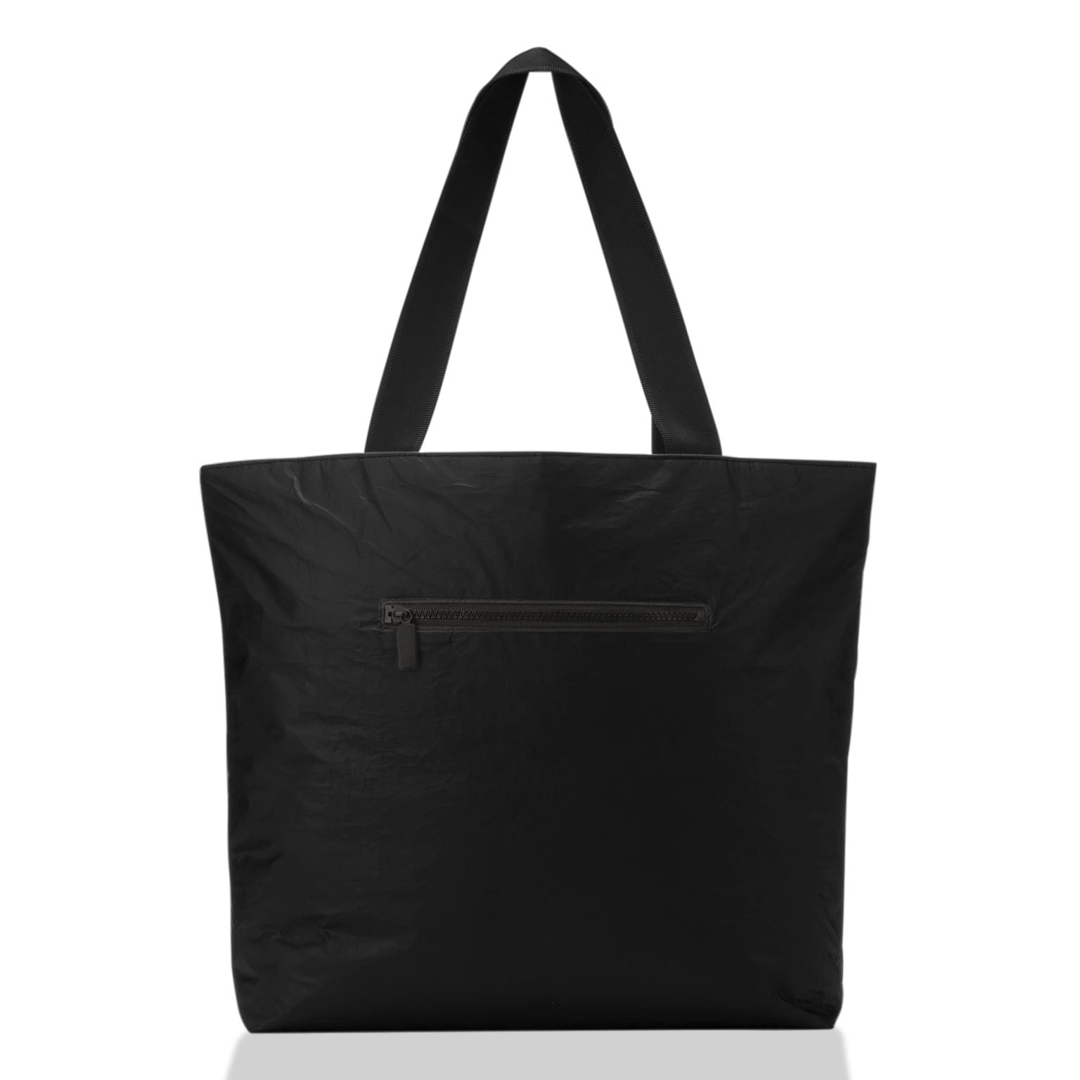 Backside of Tote Bag with Large Zipper Pocket for Iphone